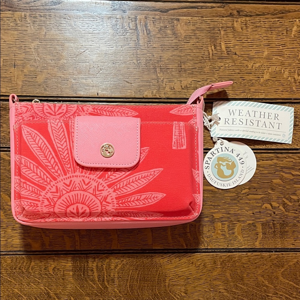 Spartina 449 Ruth Phone Crossbody Palmetto Frond